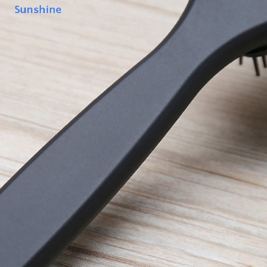 Lược Chải Tóc Xoăn Thẳng 9 Hàng Chuyên Dụng Cho Salon