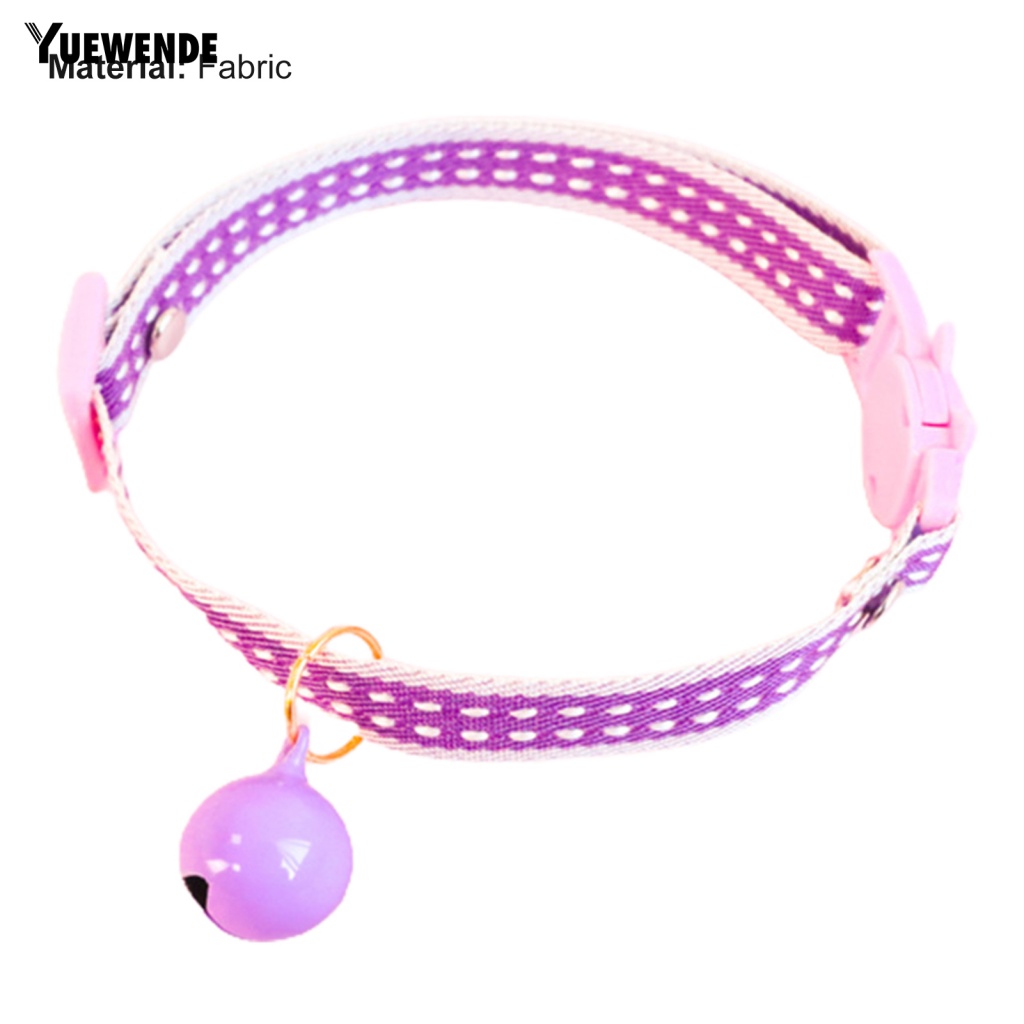 Vòng Cổ Có Chuông Màu Sắc Tươi Sáng Dành Cho Thú Cưng