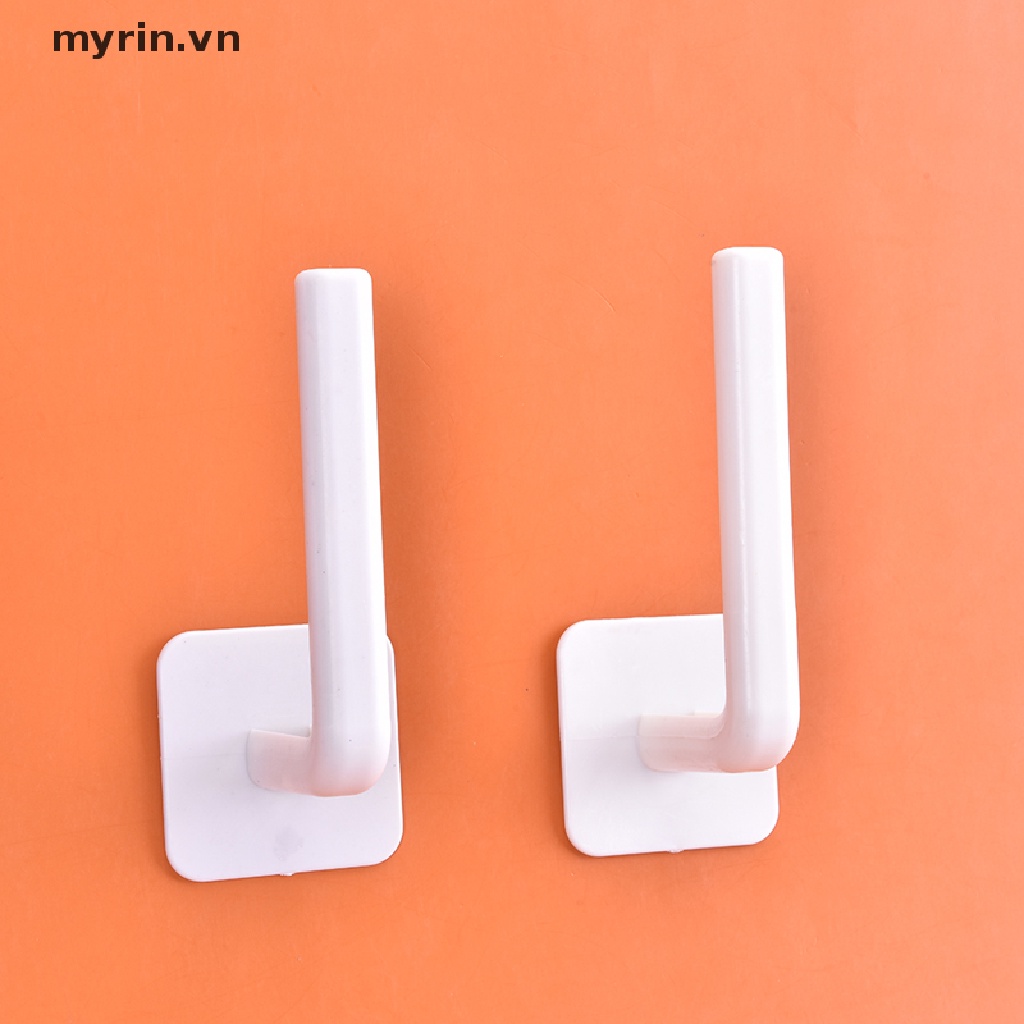 Giá Treo Cuộn Vải Hình Chữ L Không Đục Lỗ Gắn Tường Nhà Tắm