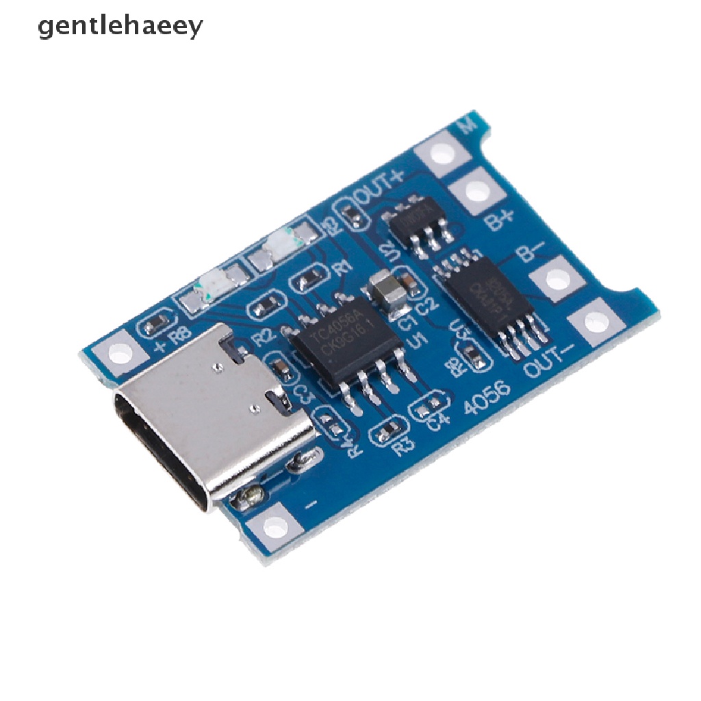 Bảng Mạch Sạc Gent Type-C TP4056 18650 5V 1A Chất Lượng Cao