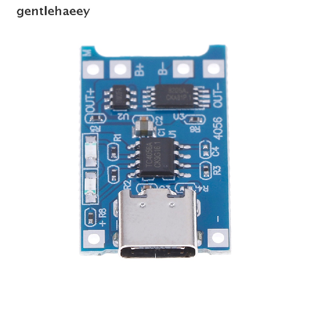 Bảng Mạch Sạc Gent Type-C TP4056 18650 5V 1A Chất Lượng Cao