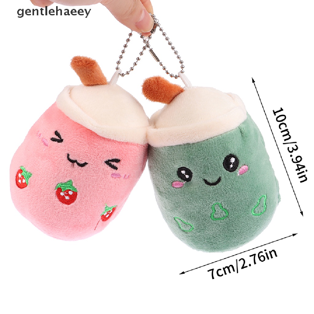 Móc Khóa Hình Ly Trà Sữa Nhồi Bông Đáng Yêu 11CM