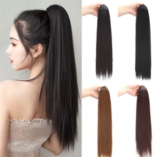 Tóc Giả Đuôi Ngựa Thẳng Dài 55cm Thời Trang Cho Nữ