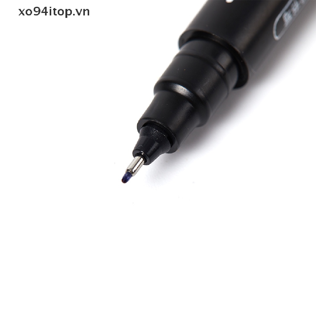 Xoitop Set 10 Bút Lông Hai Đầu Có Móc Dầu Chống Mài Mòn Dùng Trong Nghệ Thuật / Văn Phòng