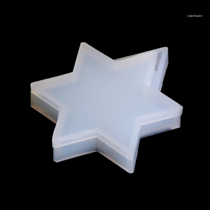 Khuôn Silicone Hình Ngôi Sao Năm Cánh Dùng Làm Trang Sức