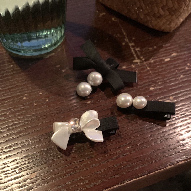 Kẹp Tóc Đính Ngọc Trai Giả Xinh Xắn Thời Trang Cho Nữ