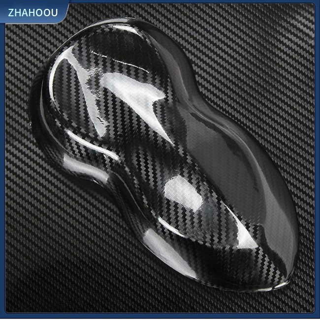 ☃Nhà Cửa☃ Miếng Dán Họa Tiết Sợi Carbon 5d Bóng Trang Trí Xe Hơi Diy