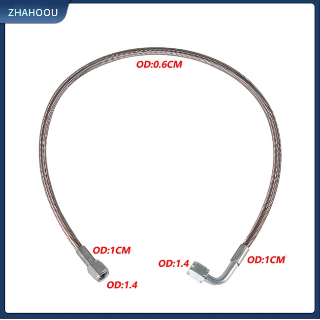 ☃Phụ Kiện Trang Trí Nhà Cửa Kiểu Dáng Dễ Thương Xinh Xắn☃ Ống Dẫn Dầu 12 &quot;/ 24&quot; Bằng Thép Không Gỉ Cho Xe Hơi