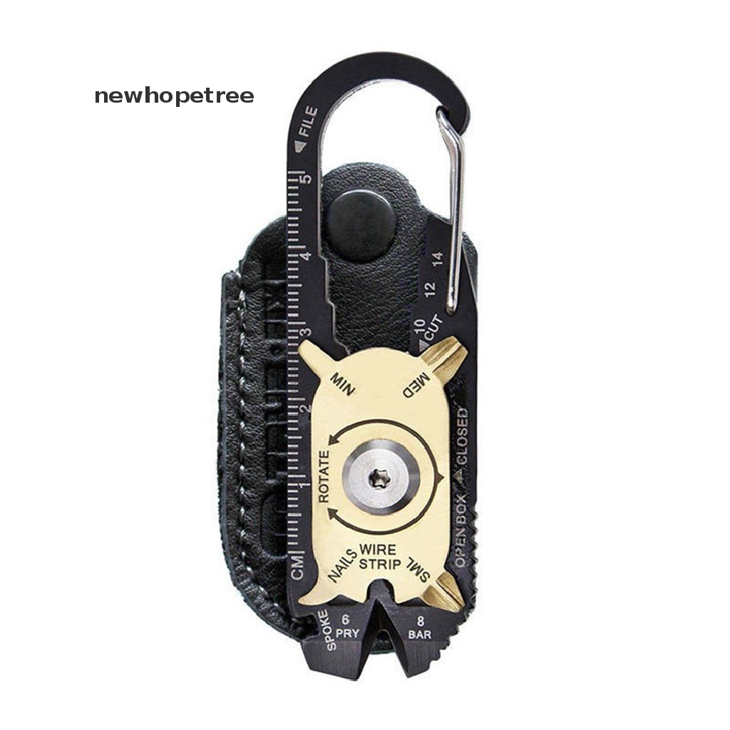 Móc Khóa Kiêm Dụng Cụ Mở Nắp Chai Mini 20 Trong 1 Bỏ Túi Tiện Dụng