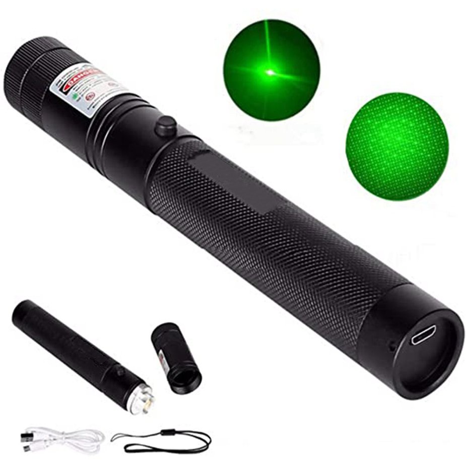 USB 303 Rechargeable Starry Sky Laser Flashlight Sales Laser Pointer