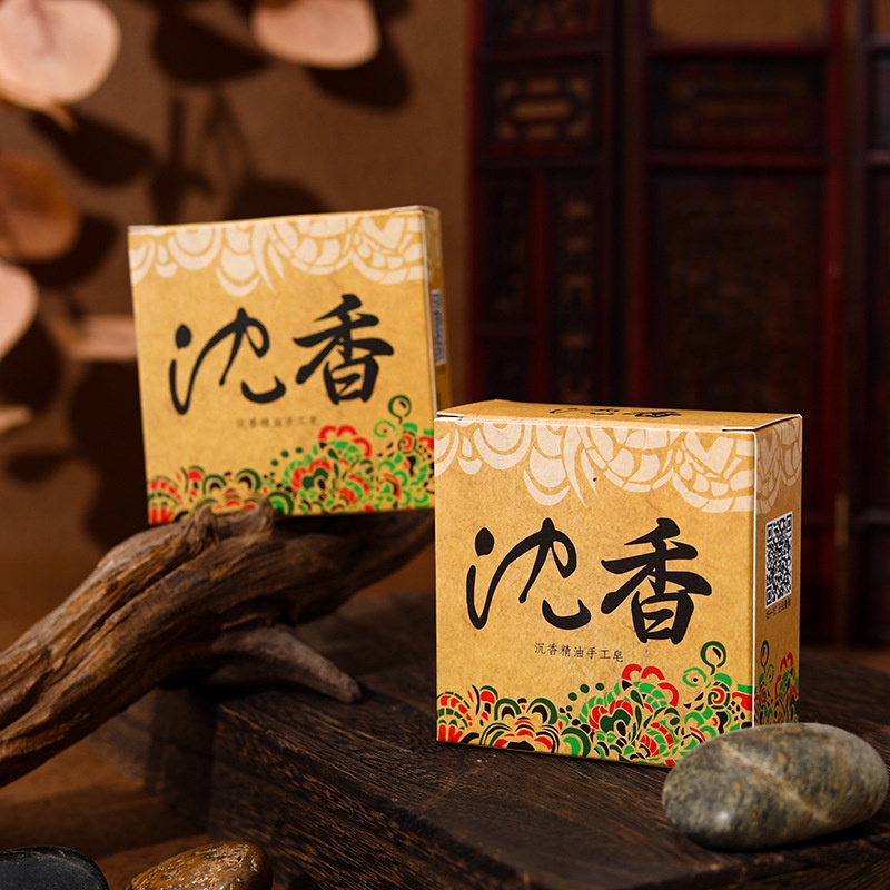 Xà Phòng Gỗ Đàn Hương Handmade Làm Sạch Daigou 100G4 / 15wtx