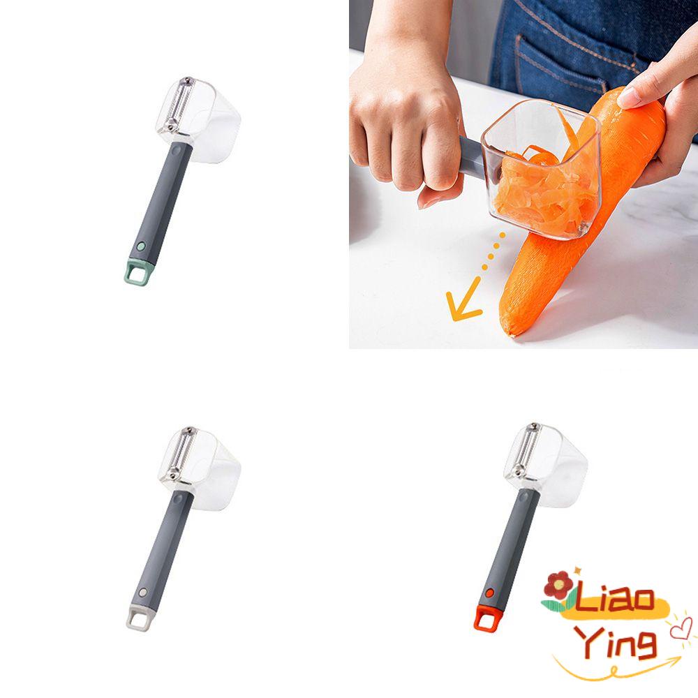 Dụng Cụ Gọt Vỏ Củ Quả Gắn Tường Với Tay Cầm Dài Tiện Dụng