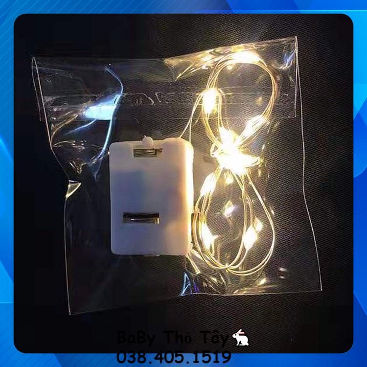 Dây đèn led trang trí fairylight đom đóm 3 Chế Độ Ánh Sáng Thần Tiên Trang Trí Trong Và Ngoài Nhàcó sẵn p