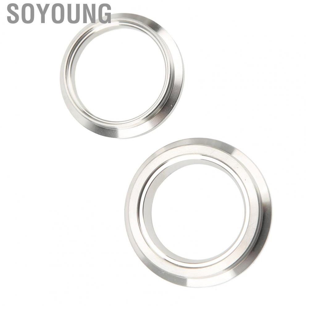 Soyoung Wastegate Inlet Flange Hard 44mm Set Heavy Duty for Car