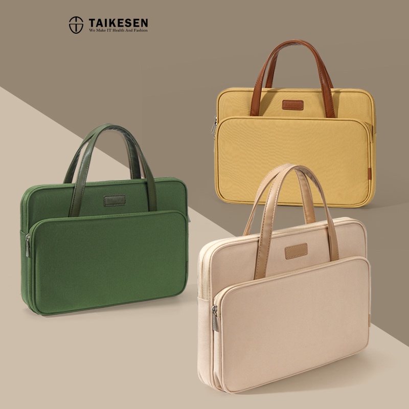 Túi Đựng Laptop Đeo Vai Cho Macbook Air Pro HP Huawei Asus Dell 13 14 15 15.6 17 inch