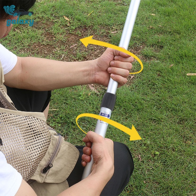 Galaxy Thanh Dựng Lều 3 Khớp Có Thể Điều Chỉnh 3m Tiện Dụng