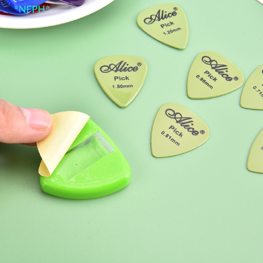 Bộ 6 Miếng Gảy Đàn Guitar + 1 Hộp Đựng Tháo Lắp Nhanh Tiện Dụng Mới