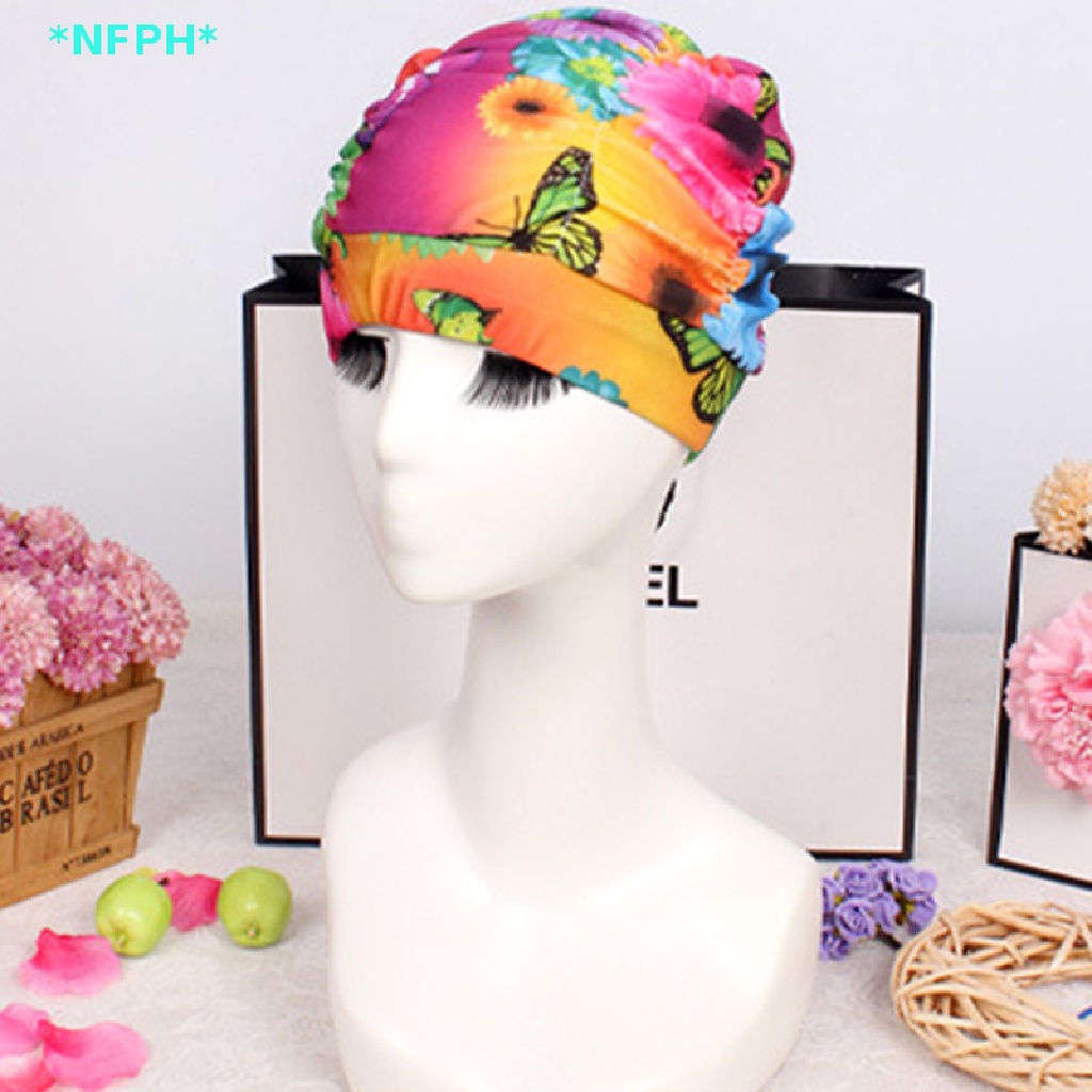 Nfph &gt; Mũ Bơi Co Giãn Kiểu Thể Thao Cho Nữ Mới