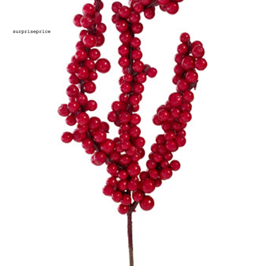 Bộ 5 Quả Mọng Giả Bằng Xốp Polystyrene Styrofoam Dùng Trang Trí Nhà Cửa