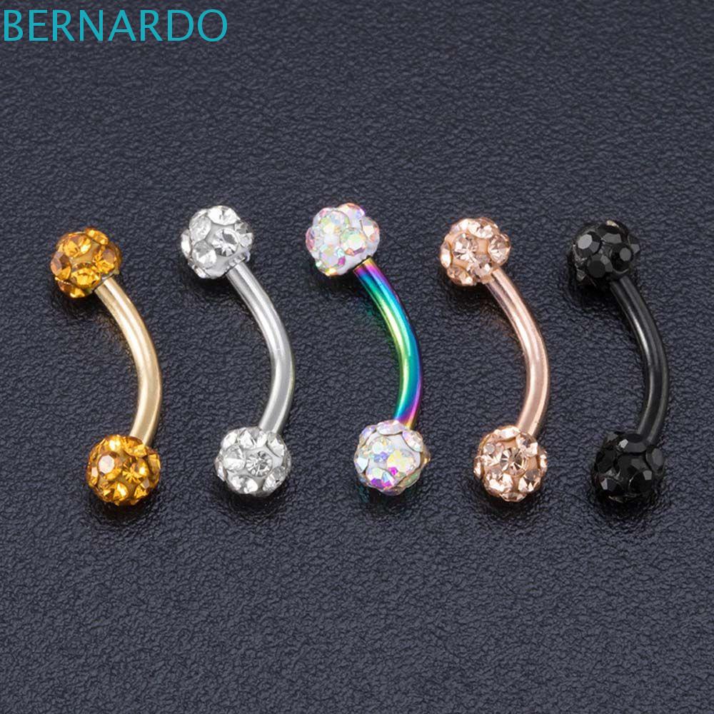 Khuyên Mũi Bằng Thép Không Gỉ Hình Quả Tạ Cho Nữ BERNARDO