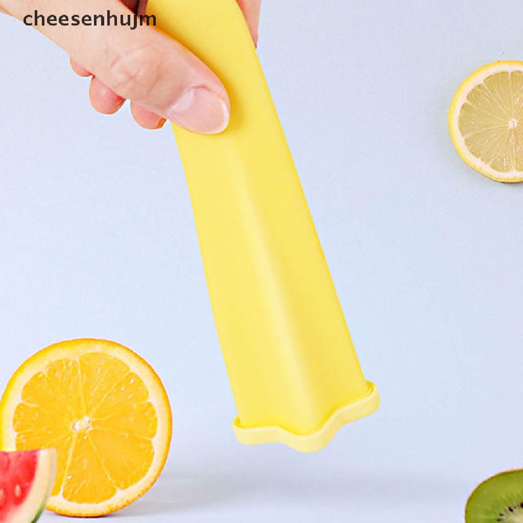 Set 4 Khuôn Silicon Làm Kem Que Tiện Dụng