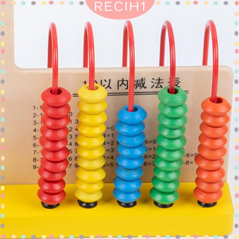 Bàn Tính Hạt Xếp Hình Dạng Trượt Độc Đáo Cho Trẻ Mẫu Giáo