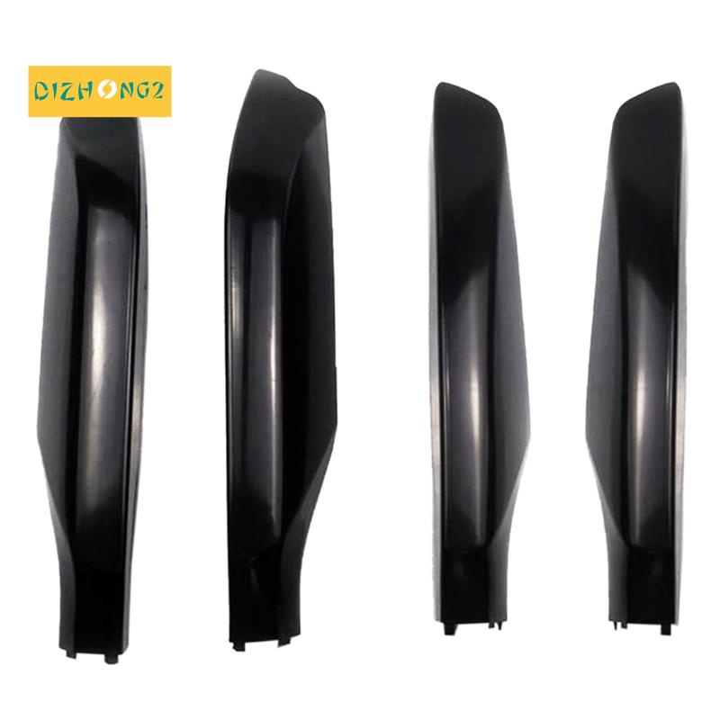 Set 4 Vỏ Bọc Bảo Vệ Nóc Xe Hơi Toyota Prado FJ150 2010-2019 Bằng ABS Màu Đen