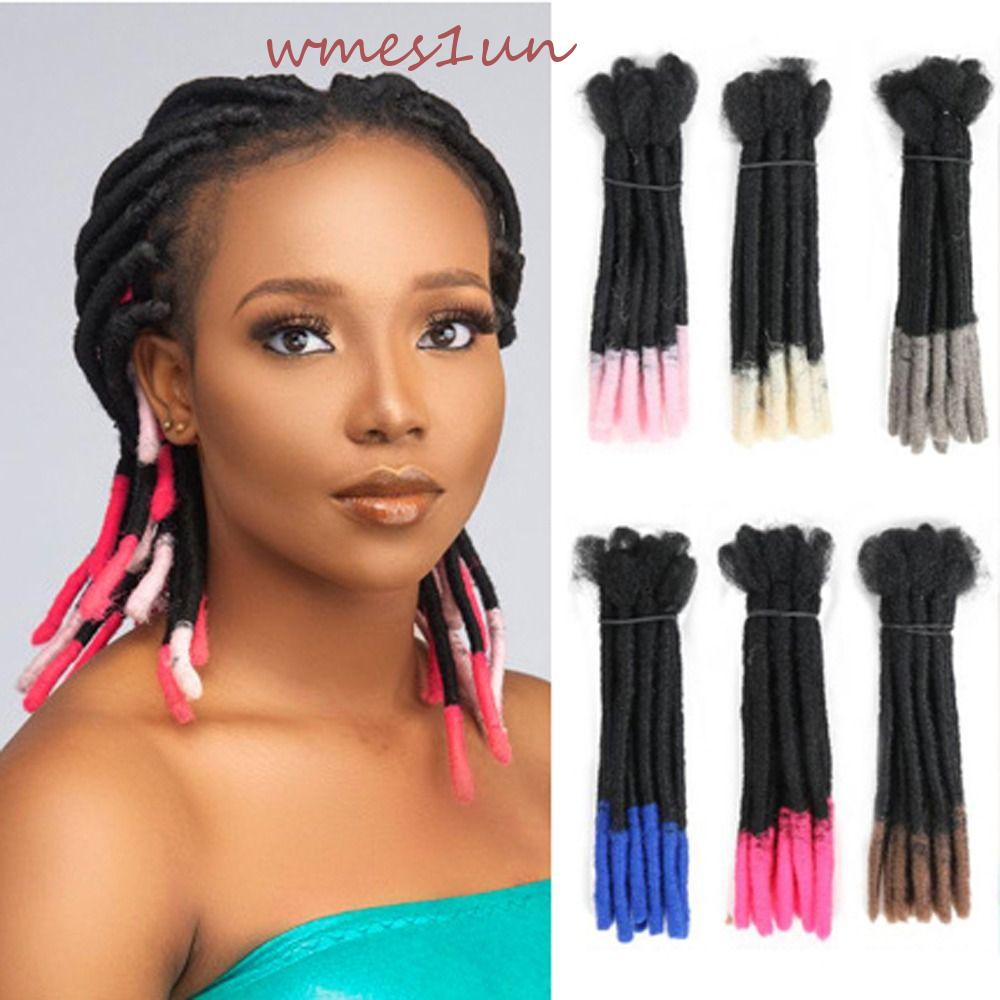 1 Cuộn Tóc Bện Sợi Tổng Hợp Tự Nhiên Handmade 15H Dành Cho Nam Nữ