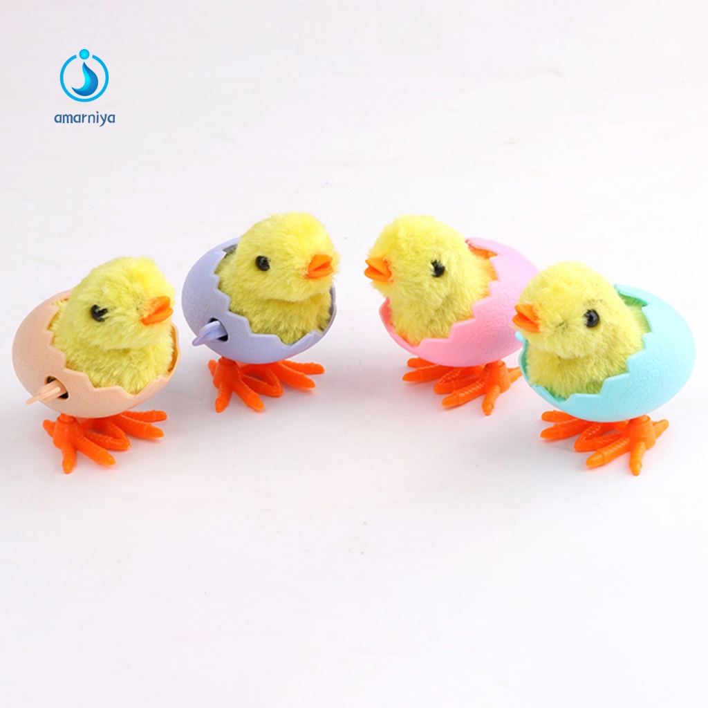 Amar Thú Nhồi Bông Hình Gà Con Lên Dây Cót Cho Bé