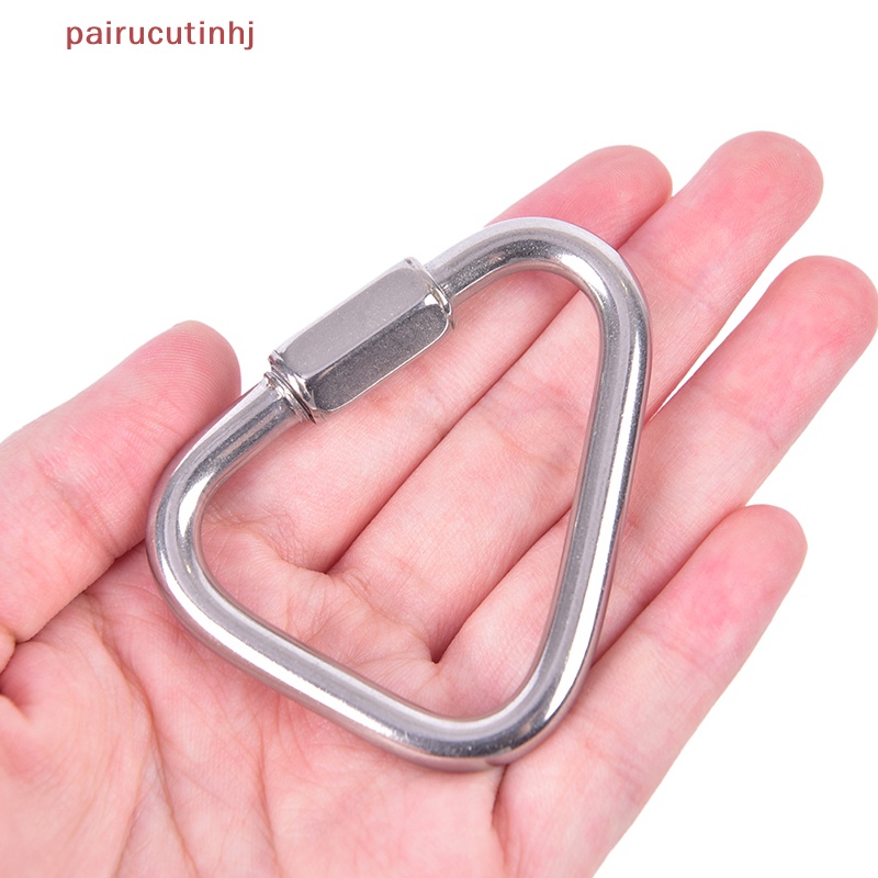 Cặp Móc Khóa Hình Tam Giác Bằng Thép Không Gỉ vn
