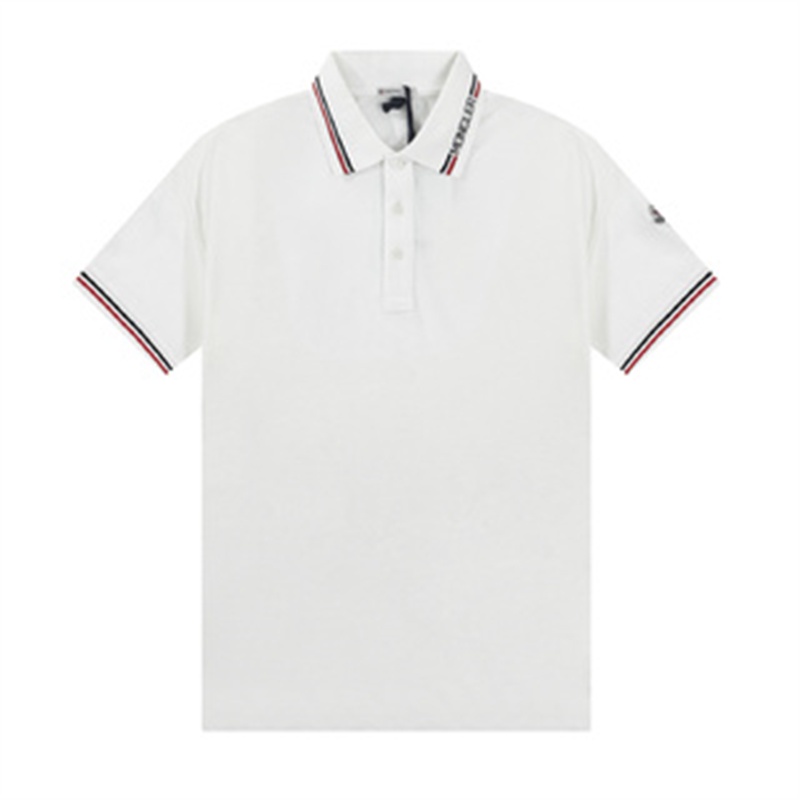 M &amp; O &amp; N &amp; C - Áo Thun Tay Ngắn Cổ Điển Phối Ruy Băng Chữ Đỏ Mới Nhất Thời Trang Unisex