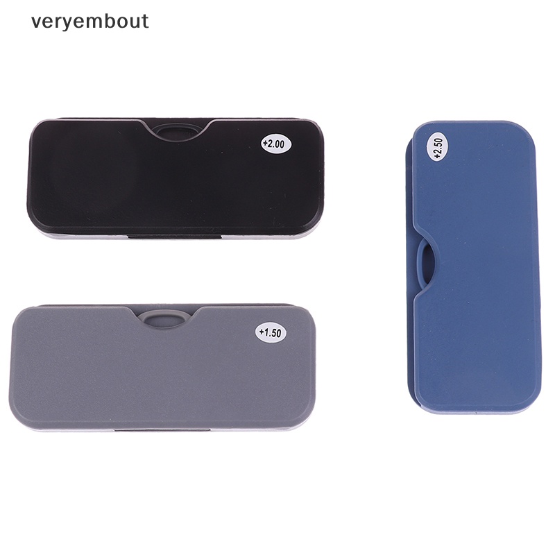 1 Bộ Kính Đọc Sách Có Kẹp Mũi + 1.5 / 2.0 / 2.5 n