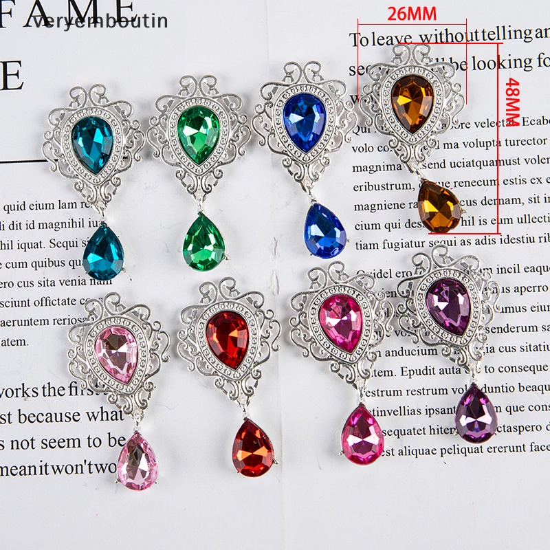 Set 5 Thẻ Đính Đá Dùng Để Trang Trí Thiệp Mời Đám Cưới DIY