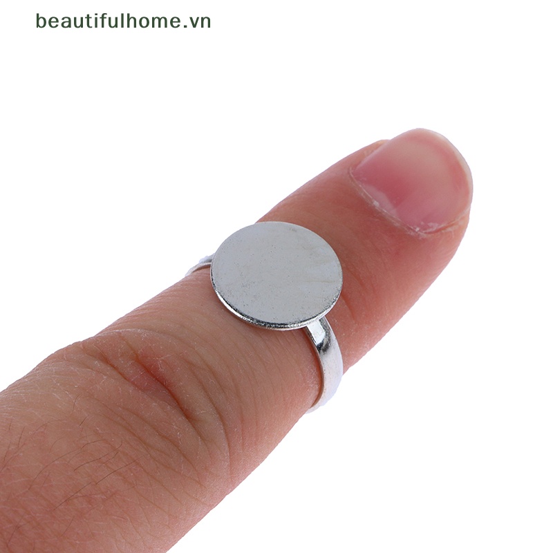 Bộ 10 Giá Đỡ Nhẫn Bằng Thép Không Gỉ Chuyên Dụng Cho Nối Mi