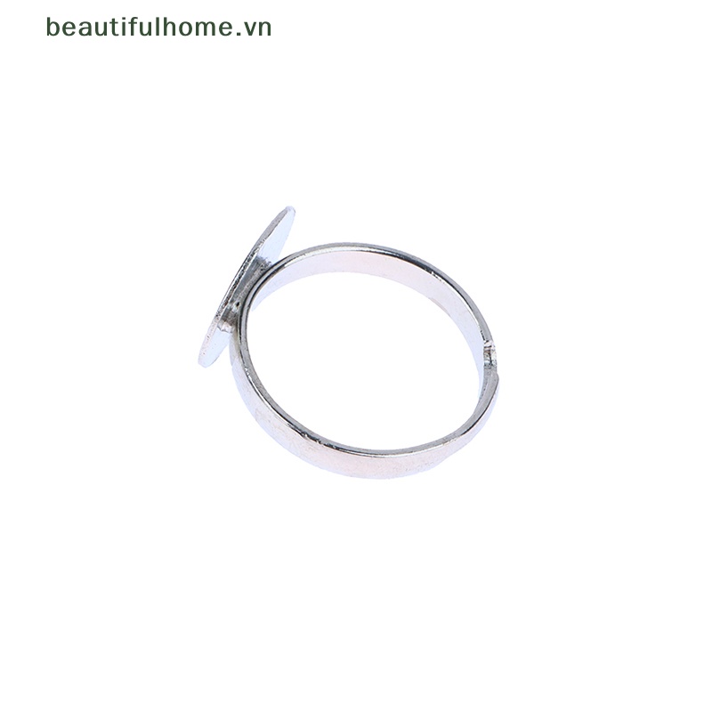 Bộ 10 Giá Đỡ Nhẫn Bằng Thép Không Gỉ Chuyên Dụng Cho Nối Mi