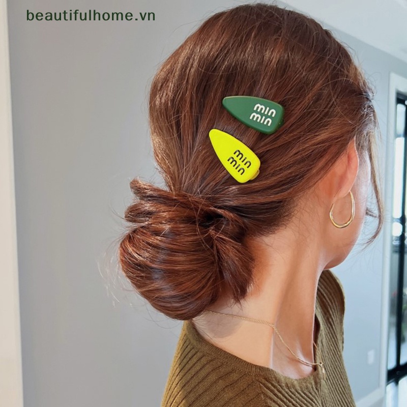 Kẹp Tóc Màu Kẹo Ngọt Ngào Dễ Thương Cho Nữ