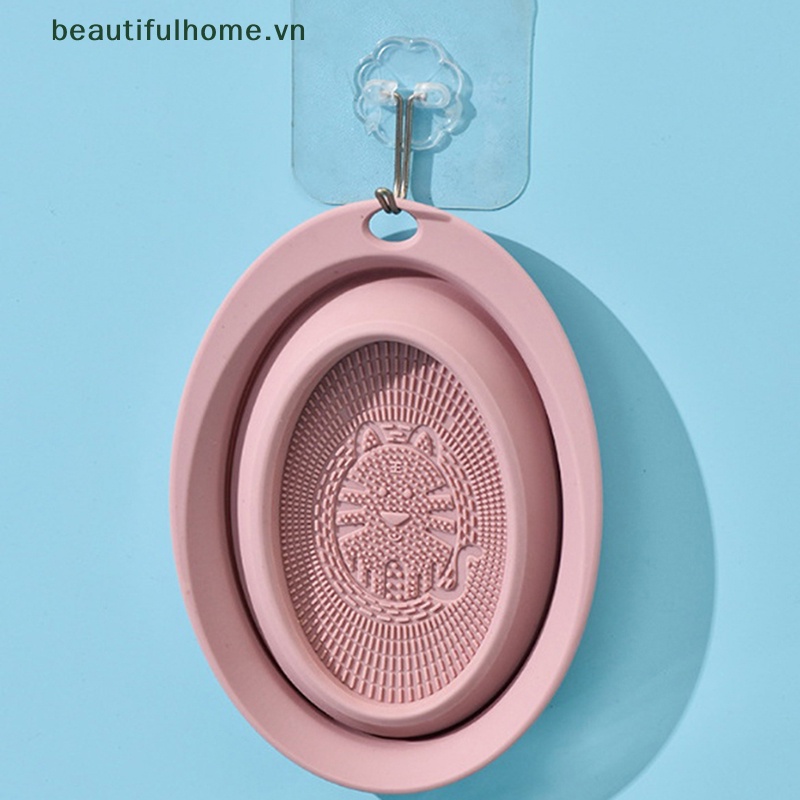 Miếng Silicone Vệ Sinh Cọ Trang Điểm Tiện Dụng