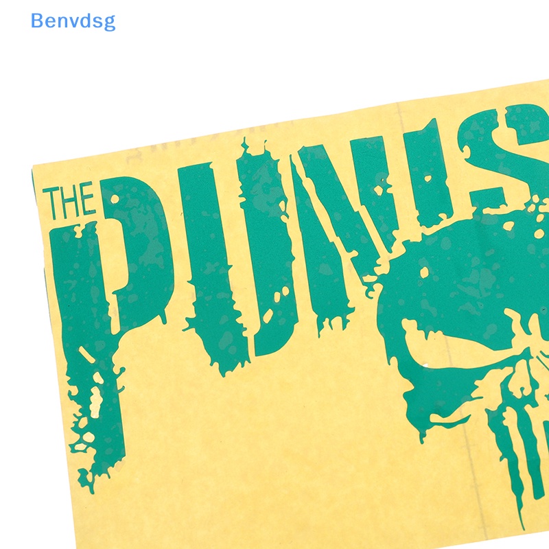 Miếng Dán Vinyl Hình Đầu Lâu Kinh Dị Trang Trí Xe Hơi