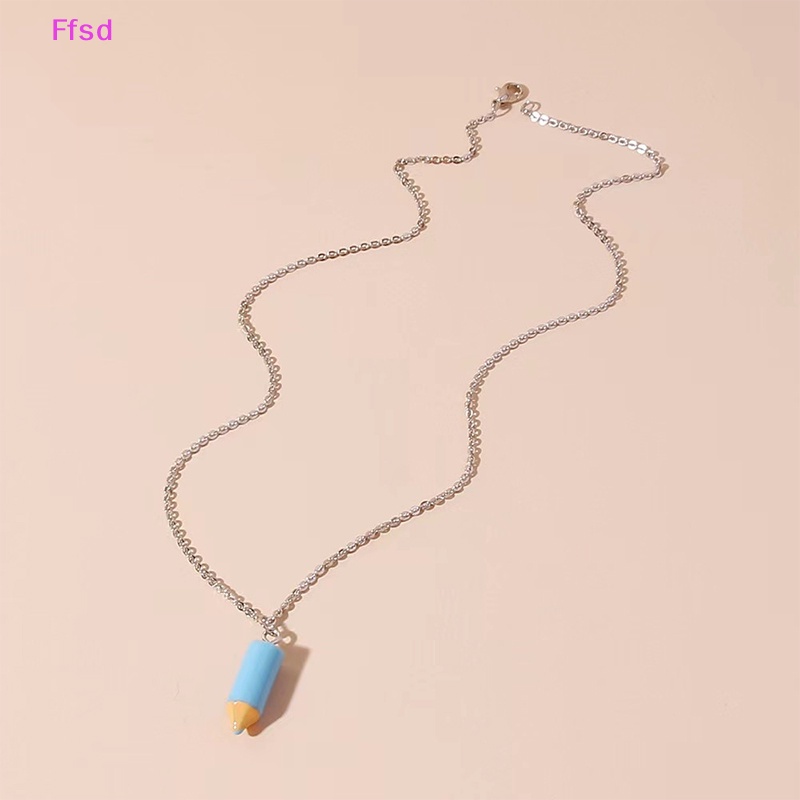 {Ffsd} Bộ 10 Đầu Bút Chì Bằng Nhựa Resin Màu Sắc Dùng Làm Trang Sức Thời Trang DIY