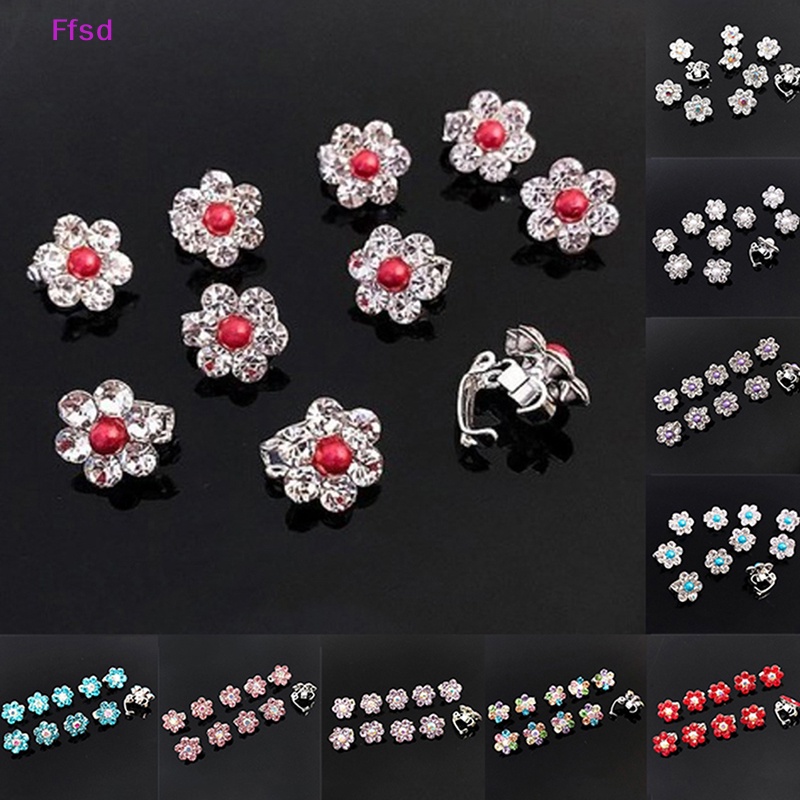 Set 10 Kẹp Tóc Kim Loại Dễ Thương Cho Bé Gái