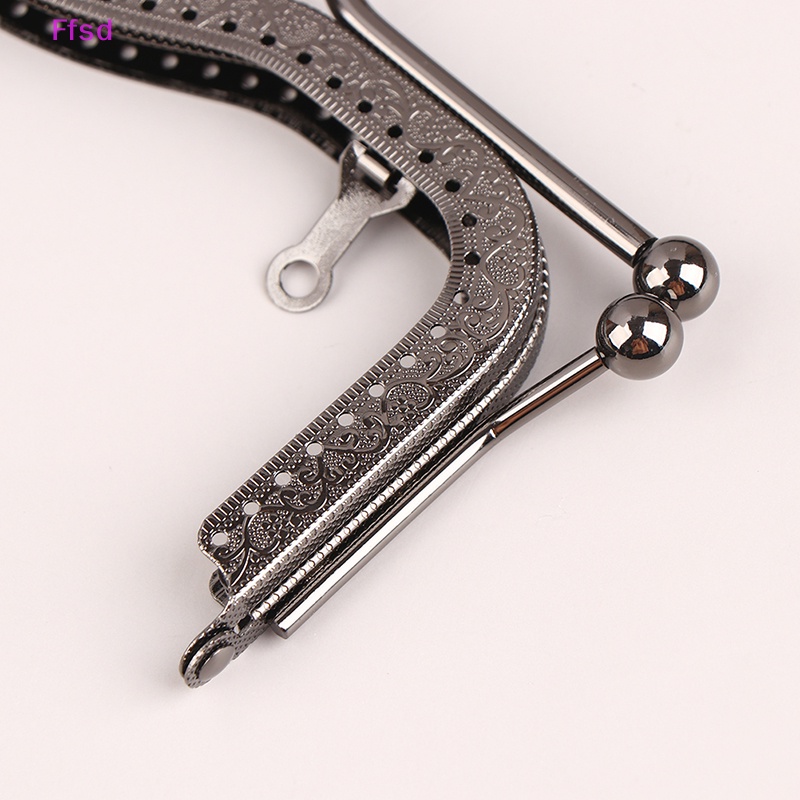 1 Khung Kẹp Túi Xách / Ví Cầm Tay Bằng Kim Loại Thời Trang DIY Cho Nữ