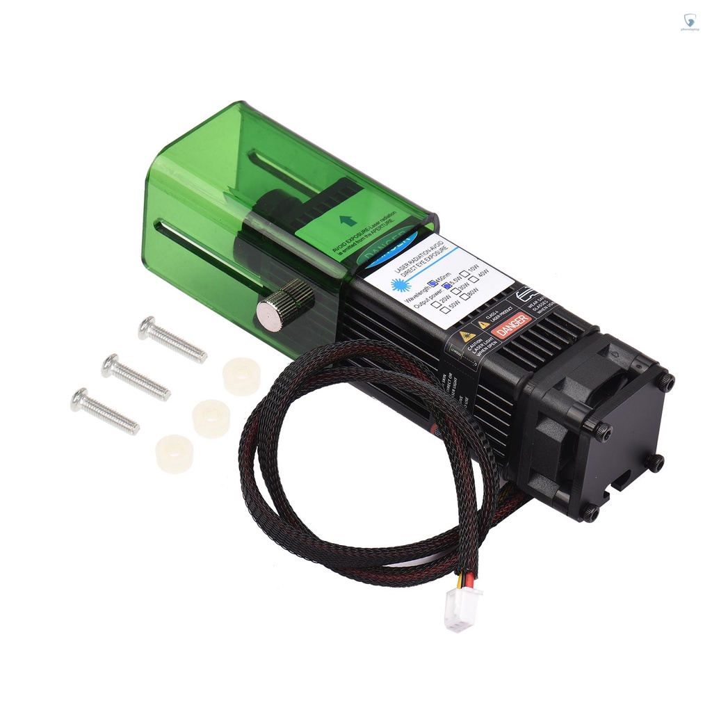 Mô Đun Laser 450nm 5.5W Có Vỏ Bảo Vệ Dành Cho Máy In 3D Tốc Độ Cao