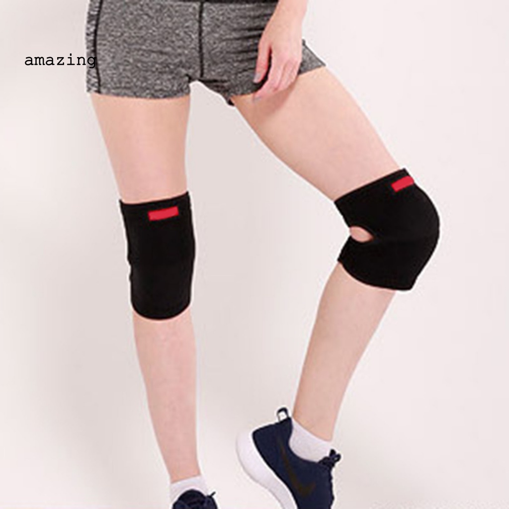 Set 2 Đệm Bảo Vệ Đầu Gối Dày Dặn Giữ Ấm Chống Trượt Khi Chơi Thể Thao Ngoài Trời