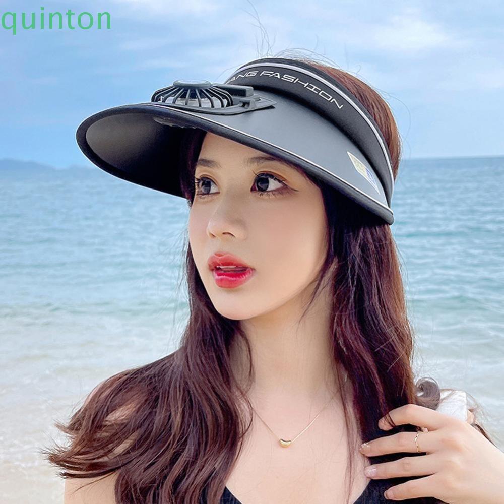 Mũ Chống Nắng Thoáng Khí 3 Tốc Độ Kèm Quạt Sạc USB Tiện Dụng