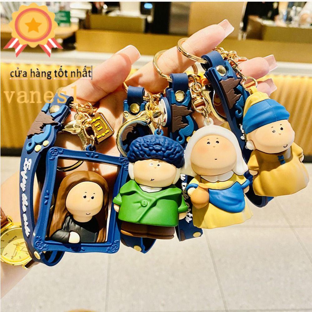Móc Khóa Hình Búp Bê Hoạt Hình Xinh Xắn VANES1 Yueban