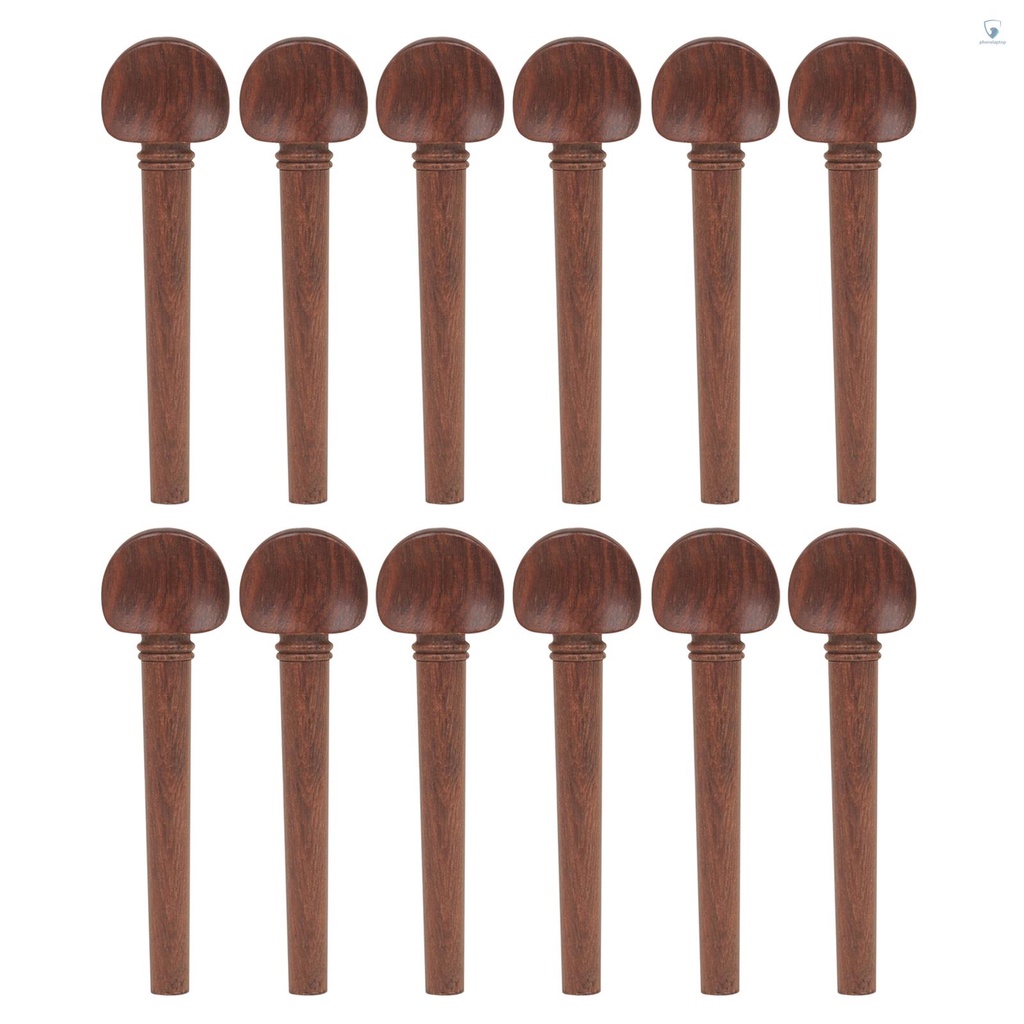 Set 12 Chốt Chốt Bằng Gỗ Gụ Oud