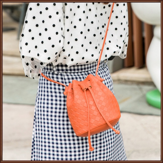 Túi Đeo Vai Màu Trơn Thời Trang Cho Nữ