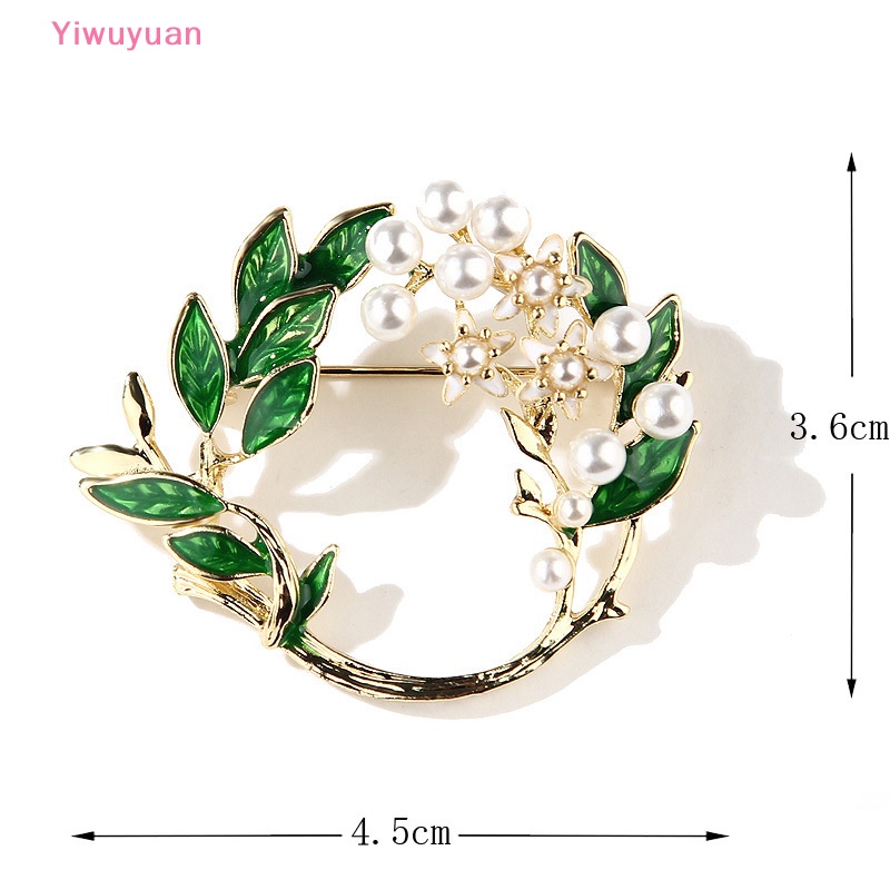 < Yiwuyuan > Ghim Cài Áo Hình Hoa Lily Tráng Men Cao Cấp Sáng Tạo Đơn Giản Thời Trang Mới Dành Cho Nữ
