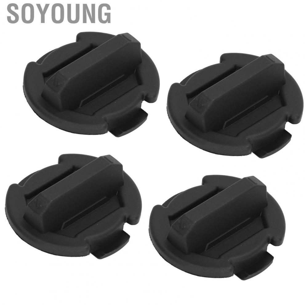 Soyoung Floor Drain Plug  4PCs Floor Drain Plug Twist Seal Great Sealing Long Lifespan Rust Resistant  for UTV