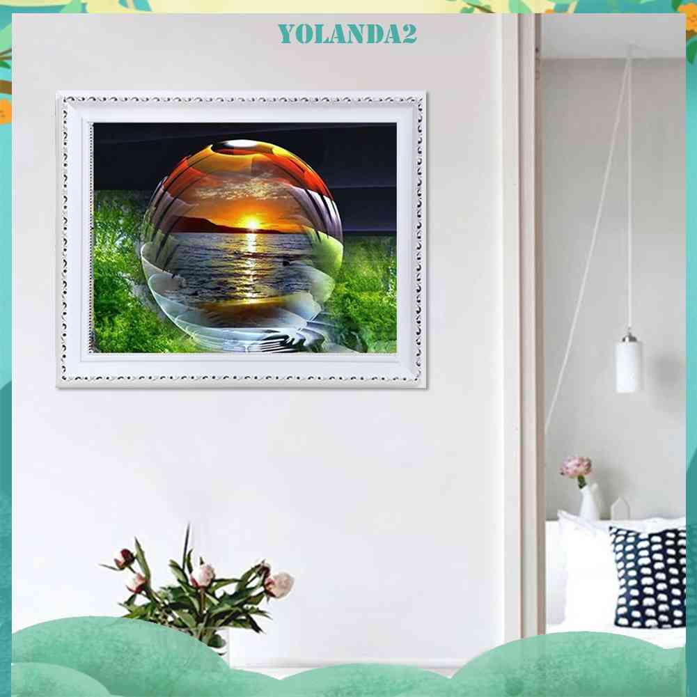 Tranh Đính Đá Kim Cương Toàn Bộ Tự Làm Hình Vẽ Thủ Công DIY